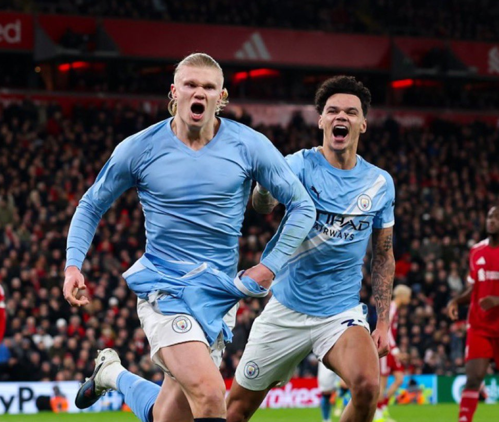 Liverpool 1-2 Man City: Haaland nets penalty winner amid late drama at Anfield