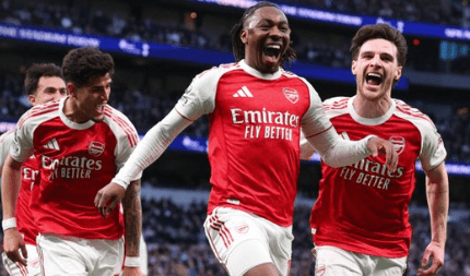 Tottenham 1-4 Arsenal: Eze & Gyokeres hit double as Gunners reclaim 5-point lead
