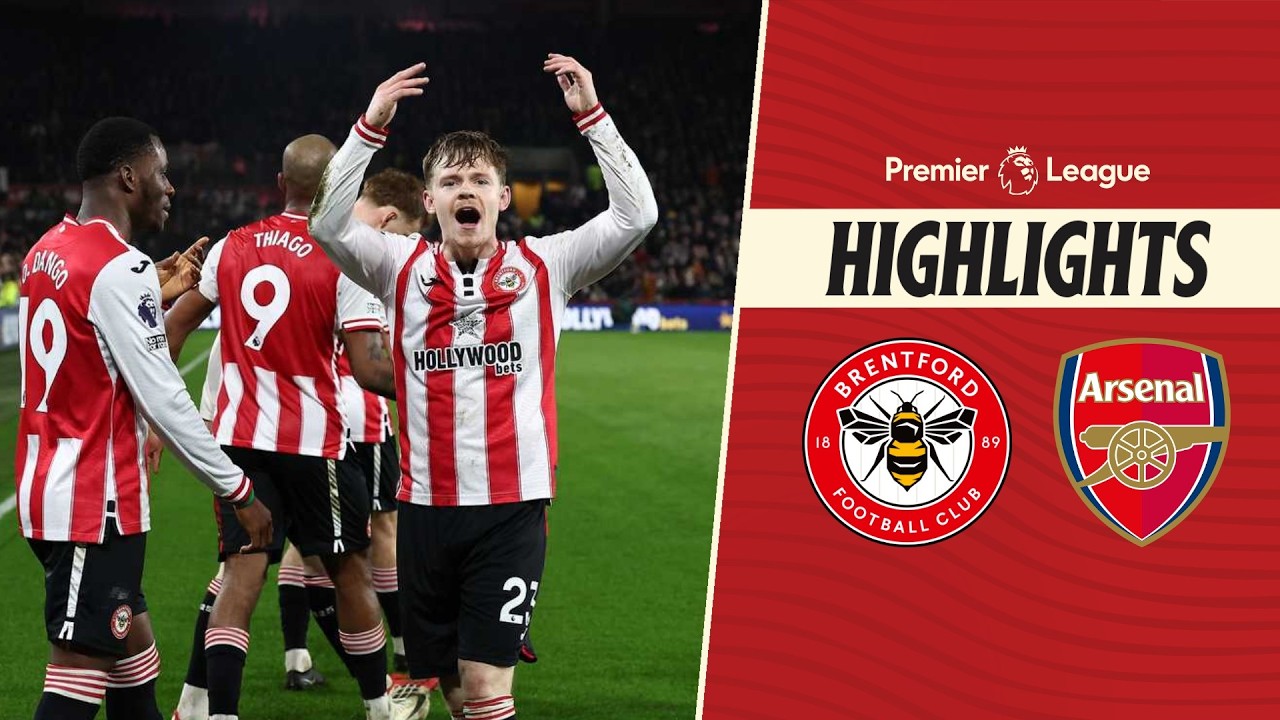Brentford 1-1 Arsenal | Premier League Highlights