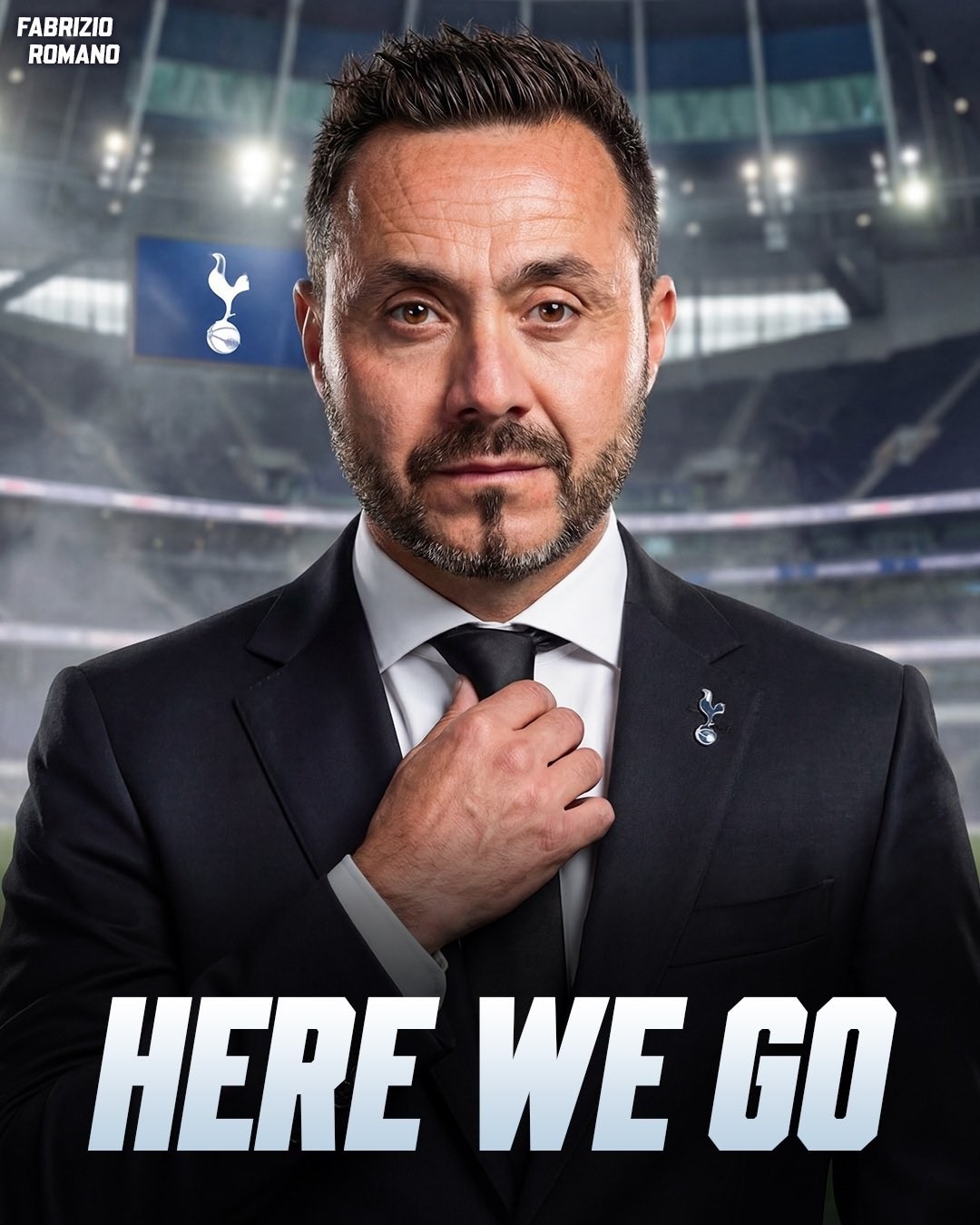 HWG! Romano: 46-year-old De Zerbi to take charge of Tottenham, replacing Tudor