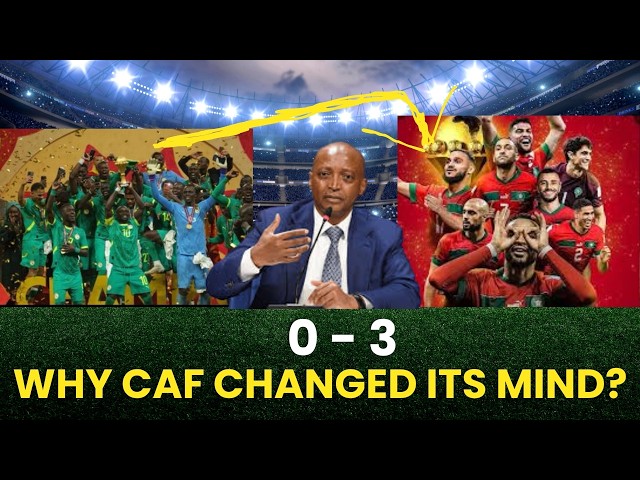 WHY CAF STRIPED SENEGAL OFF AFCON 2025 TITLE! Morocco Crowned Champions in SHOCKING Scandal.😱😱