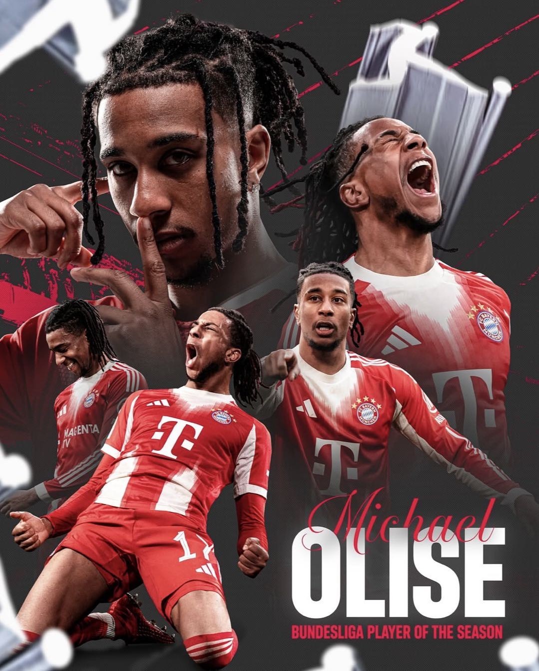 Conformed: Bayern Munich’s Michael Olise named 2025/26 Bundesliga Player of the Season