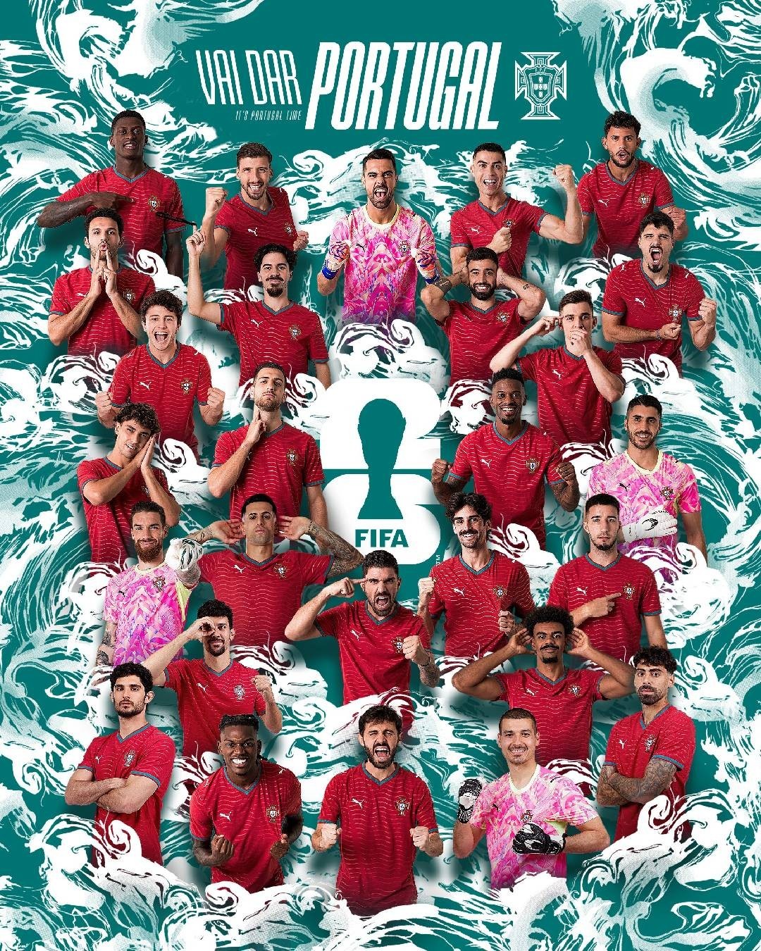 Portugal’s squad for the World Cup 2026: Cristiano Ronaldo leads, Cancelo, B.Fernandes, Leao in