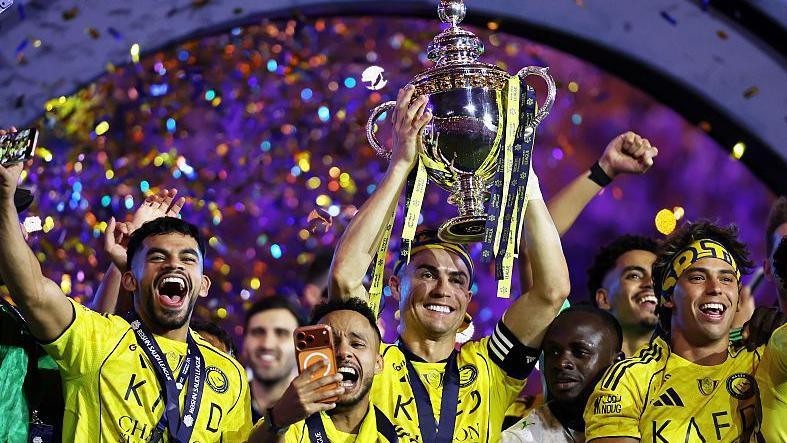 Al Nasser FC 4-1 Damac: Ronaldo scores brace to secure his first Pro League title