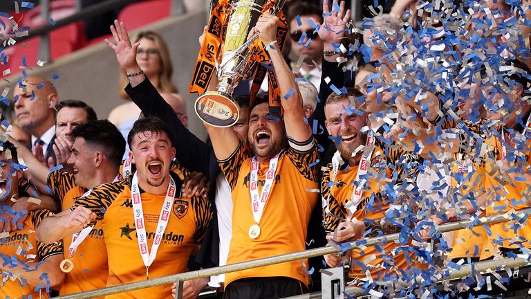 Hull promoted to EPL: McBurnie says it was “written for me” to score the play-off final winner